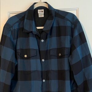 The North Face Men's Plaid Fleece-lined Shirt Jacket